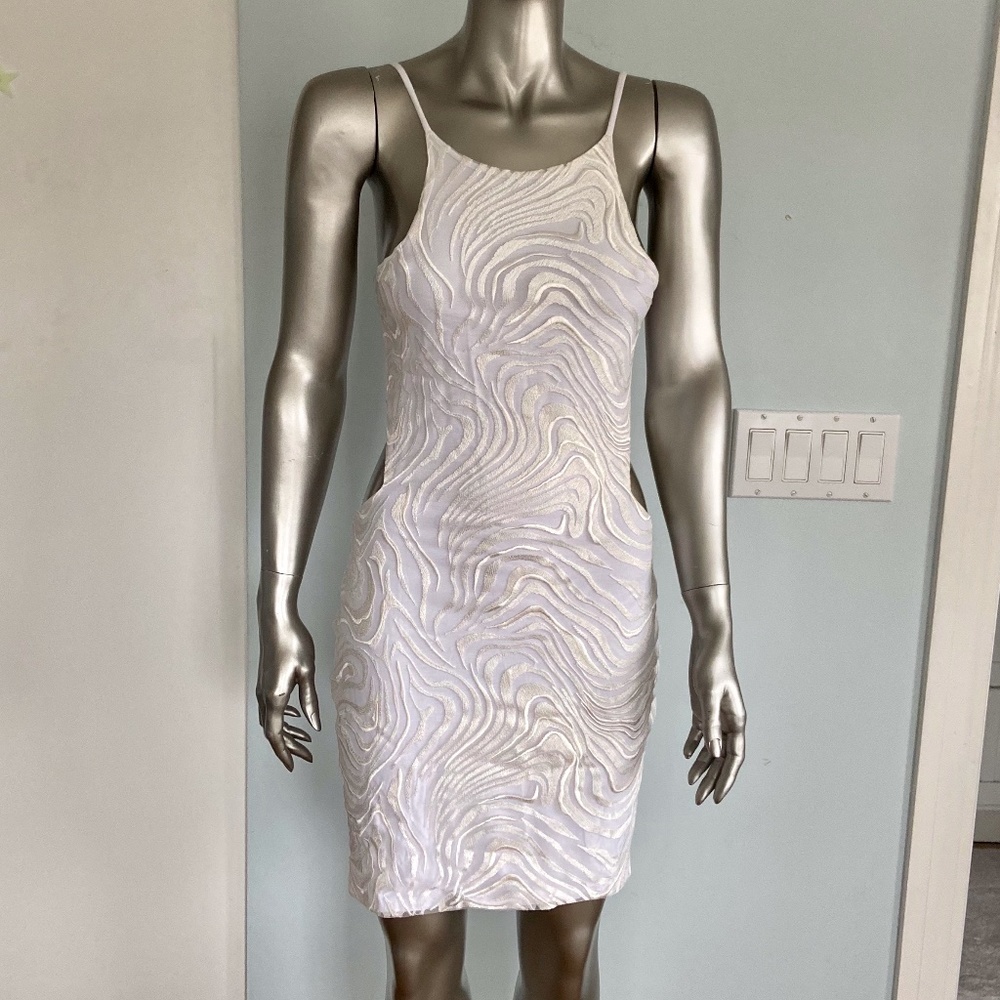 Assali Dynamic Mini Dress in White